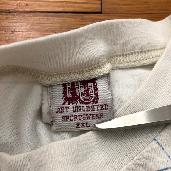 90s Art Unlimited Great Lakes T-Shirt men's 2XL - Picture 3 of 9